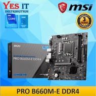 MSI PRO B760M-E DDR4 INTEL LGA1700 m-ATX MOTHERBOARD