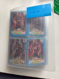 英超17-18足球卡