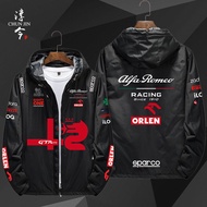 F1 Alfa Romeo Team Racing Suit Jacket Alfaromeo Mens And Womens Overalls Charge Jacket Jacket