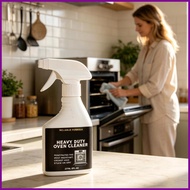 Heavy Duty Oven Cleaner Spray 237ml Grill Degreaser Kitchen Cleaning Spray Oven Rack Cleaner for Hom