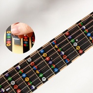 [AHR0]Accessories Guitar Fretboard Stickers Scales Notes Fret Decals Beginner Learning