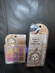 Donki與Chiikawa聯名 兔兔款眼影&指緣油