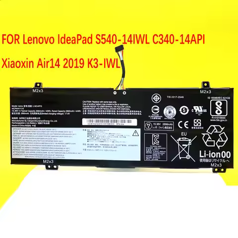 NEW Battery FOR Lenovo IdeaPad S540-14IWL C340-14API Xiaoxin Air14 2019 K3-IWL L18M4PF3 L18C4PF4 L18