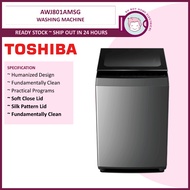 Toshiba 7.0KG Fully Auto Washing Machine  -  AW-M801AM(SG)