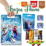 50pcs Frozen Party LootBags Food Reusable Loot Bags for Kids Giveaway