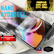 OnePlus 55T66T77T7Pro Hydrogel Soft Nano Screen Protector Film [Full Edge Cover][Anti FingerPrint]