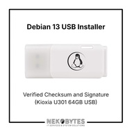 [Linux] Debian 13 Installation USB (Kioxia U301 64GB)