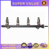 Proton Saga FLX Campro 1.3 Fuel Rail / Injector (SET) Original Used not recond