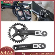 [Gedon] Road Bike Crankset Aluminum Alloy Crankset Bike Accessories for BMX Road Equipment