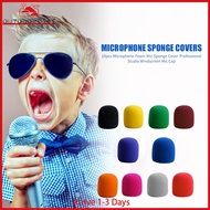 10pcs Microphone Foam Professional Studio Windscreen Mic Sponge Cover Cap