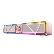 Divoom D-Base-Speaker Gaming มาพร้อมกับเอฟเฟกต์แสง RGB แบบปรับได้6.0บลูทูธใหม่เสียงเซอร์ราวด์3D ไมโค