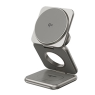 KUXIU Qi2 Three-In-One Foldable Magnetic Wireless Charger Suitable for Apple 16 Mobile Phones Watche