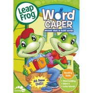 Leap Frog DVD Word Caper Uncover Clues To Build Words For 3-6 Years Reading Skills Word Building / S