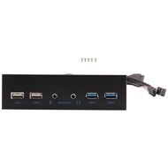 5.25 Inch Desktop Pc Case Internal Front Panel Usb Hub 2 Ports Usb 3.0 And 2 Ports Usb 2.0 With Hd A