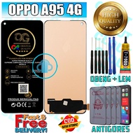 LCD TOUCHSCREEN OPPO A95 4G TOUCH SCREEN A SERIES ORIGINAL ORI ALL BRAND FULLSET OEM