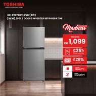 [ NEW ] Toshiba GR-RT273WE-PMY(57E) 260L 2 Doors Inverter Refrigerator /Peti Sejuk/冰箱