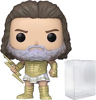 POP Thor: Love and Thunder - Zeus Funko Pop! Vinyl Figure (Bundled with Compatible Pop Box Protector Case), Multicolor, 3.75 inches