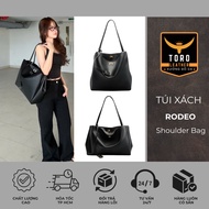 Rodeo Shoulder Bag - microfiber leather handbag