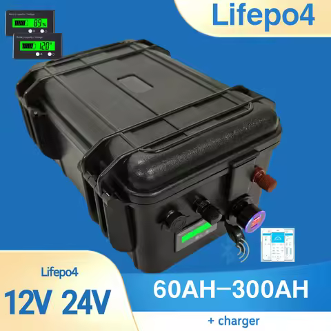 12V 120AH 100AH 80AH 60AH LiFePO4 Battery 12v 24v lifepo4 battery 150Ah 200Ah 300Ah battert Lithium 