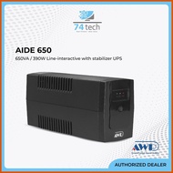 ♞ ▗ ∥ AWP Aide650 650VA/390W Line Interactive UPS