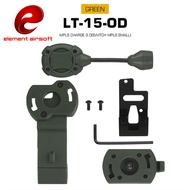 Tactical Helmet Identification Light 3rd Generation Red Green Blue White Light IR Identification Sig