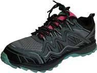 Fila Trail All-Terrain Athletic Running Women's Shoes (Grey/Green/Pink) 7 US
