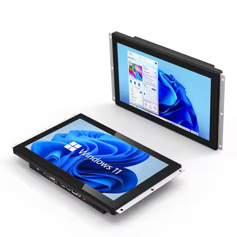 TFT-LCD 15 Inch IP65 True Flat All in One Computer I5 6th Gen DDR4 WIN/Ubuntu Touchscreen Display GP