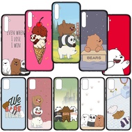 Casing Soft Samsung Galaxy S22 Ultra Plus + S22+ A13 A53 5G Phone Cover B-PG11 Anime Cartoon Lovely Cute funny cute We Bare Bears Silicone Case