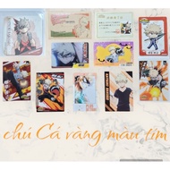 [Purple Goldfish] Card Metal, Snap, Pola, Clear card, Sticker Katsuki Bakugo - MHA/My Hero Academia