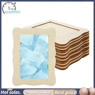 12 Pack Wooden Picture Frames 4x6 DIY Wood Craft Picture Frames for Birthday Party Mother' S Day Gif