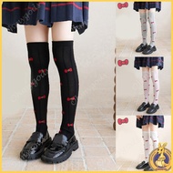 Bowknot Over-the-Knee Socks for Girls Ages 3-8