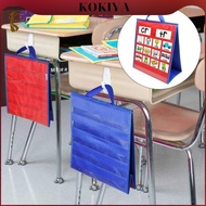 [kokiya] Teaching Aids Pocket Portable Tabletop Pocket Chart Pocket Chart Desktop Teaching Pocket Ch