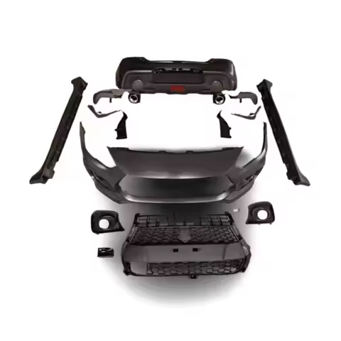 Tom AutoCompatible with Suzuki Swift Sport Body Kit 2017 - 2021 PP Front Bumper Side Skirts Rear Bum