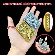 BẬT LỬA ZIPPO GAS ĐÁ HÌNH QUAN CÔNG G-4