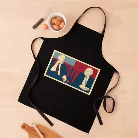 Warren Buffett and Charlie Munger Apron Kitchen Tools Accessories Nursing kindergarten teacher Chef 