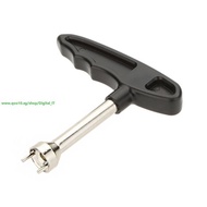 Professional Golf Shoe Spike Wrench with Long Peg and Plastic Handle