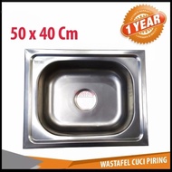 meja bak cuci piring meja 80 cm wastafel sink cuci piring portable