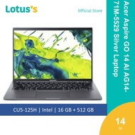 Acer Aspire GO 14 AI AG14-71M-5529 Silver Laptop (CU5-125H16GB512GB14"W11)
