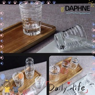 DAPHNE Shot Glass Measuring Cup, 60ml Universal Espresso Shot Glass, Accessories Espresso Essentials Heat Resistant Coffee Measuring Glass