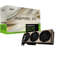 MSI GeForce RTX 5070 12G INSPIRE 3X OC NVIDIA GeForce RTX 5070搭載 グラフィックスカード
