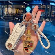 HZ Porsche Key cover Macan accessories Cayenne accessories Panamera accessories 911 Paycan Key chain