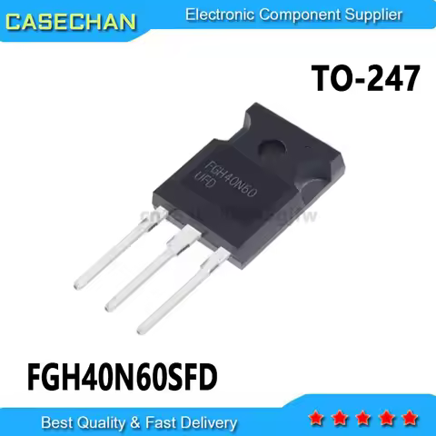 20PCS New and Original FGH40N60 40N60 FGH40N60SFD TO-247 40A600V