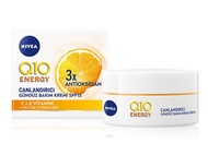 NIVEA Q10 Energy Revitalizing Care Cream เหมาะสำหรับใช้บนใบหน้า ลำคอ และบริเวณเนินอก