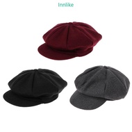 INN Kids Hat Newsboy Cap Autumn Winter Beret Hat Caps Baby Kids Boys Girls Woolen