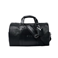 [NEW] SVG BLACK LEATHER DUFFEL BAG