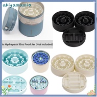 AKIYAMAMIO 2/3Pcs Food Jar Inserts, Reusable 3ml Vial Size Vial Storage Inserts, 32oz Jar Capacity E
