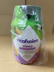 Vitafusion Sleep 無糖褪黑素軟糖｜桃子白茶味｜幫助睡眠 到期2027年7月