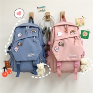 Leviere LV0260 Women's Backpack Free Doll and Pin Sticker Kujiapin Backpack Fits Laptop