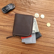 Genuine Leather Women's Wallet - Original Genuine Cowhide Coin Purse - Minimalist Leather Wallet