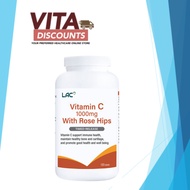LAC VITAMIN C 1000MG WITH ROSE HIPS TABS 180S EXP02/2027